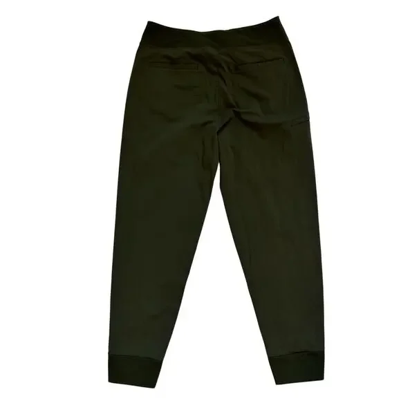 Athleta Trekkie Jogger Pants Olive Green Women’s 8 Gorpcore Athleisure Hiking - Picture 4 of 16